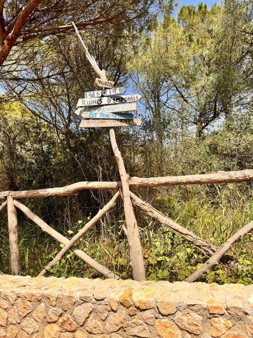 Villa Merce Empuries サン・マルティー・ダンプリアス エクステリア 写真